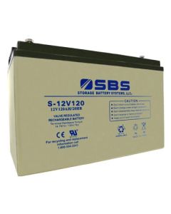 S-12V120: AGM VRLA Batteries