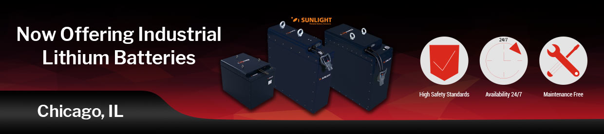 Now Offering Industrial Lithium Batteries