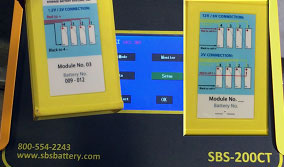 SBS-200CT Numbering A Spare Module Video