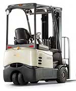 battery specified for Crown 3-wheel forklifts