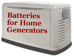 generator with batteries for home generators