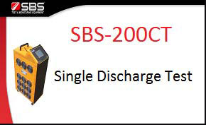 Single Discharge Test for SBS-200CT