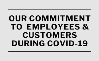 Our Commitment to Safety – A Message about Coronavirus