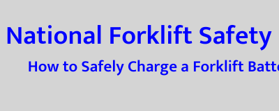 National Forklift Safety Day